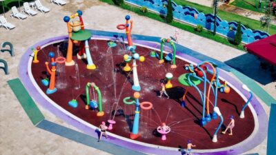 Değirmendere Aquapark, yaz sezonunda çocukların en çok tercih ettiği eğlence