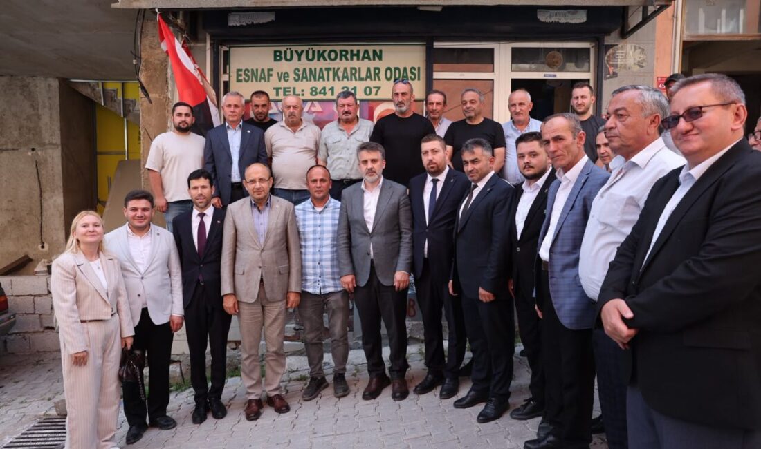 Bursa Büyükşehir Belediyesi Başkan Vekili Şahin Biba, ilçe ziyaretleri kapsamında