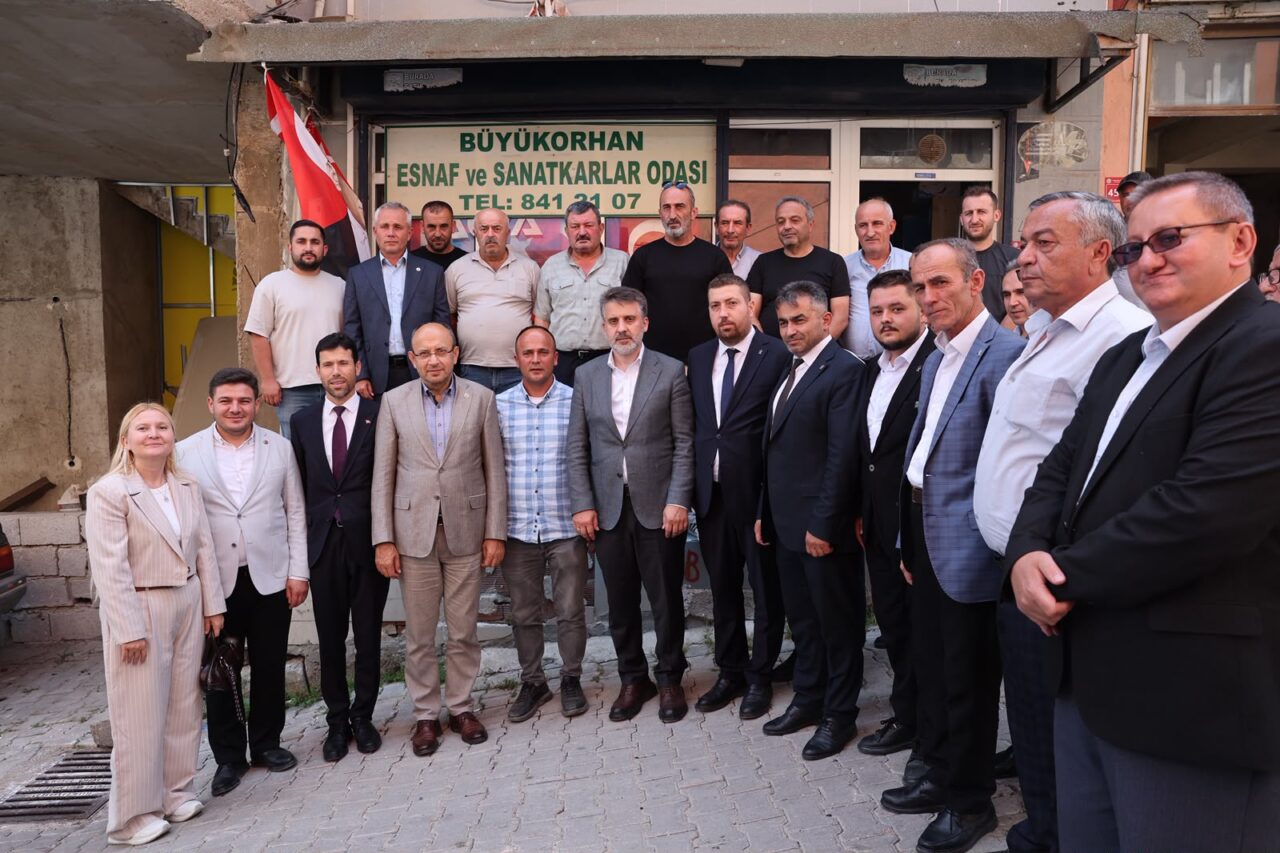 Bursa Büyükşehir Belediyesi Başkan Vekili Şahin Biba, ilçe ziyaretleri kapsamında