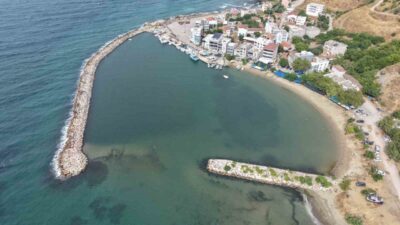 Balıkesir’in Bandırma ilçesine bağlı balıkçı köyü olan Dutliman Mahallesinde denizin