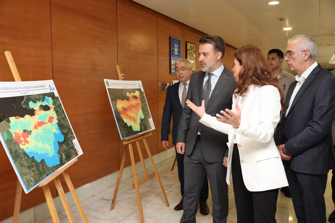 Bursa Büyükşehir Belediyesi, JICA iş birliğiyle yürütülen deprem risk azaltma