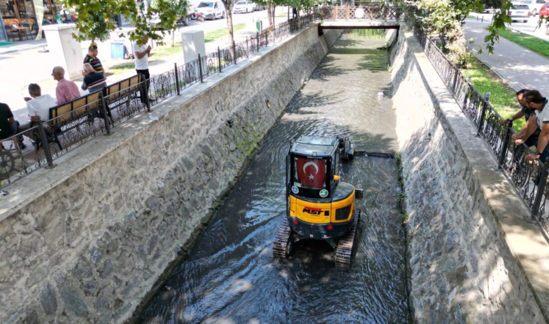 Bursa Büyükşehir Belediyesi, yaz aylarıyla birlikte il genelindeki dere yataklarında