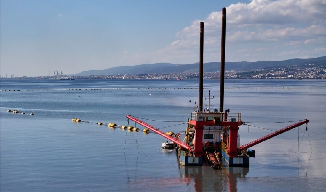 İzmit Körfezi Doğu Baseni Dip Çamuru Temizleme Projesi’nin 3. etap