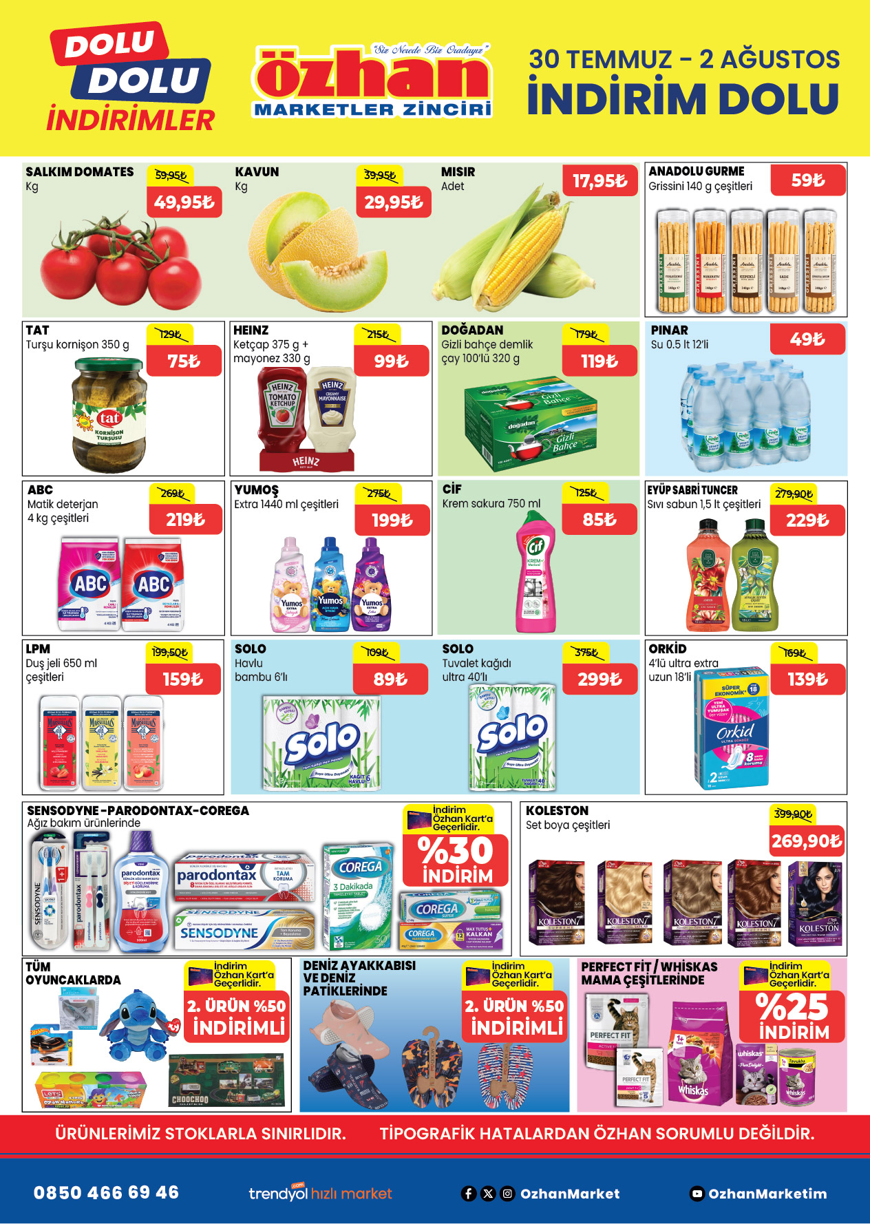 Özhan Market'te indirim günleri başladı 1 Bülten Medya -