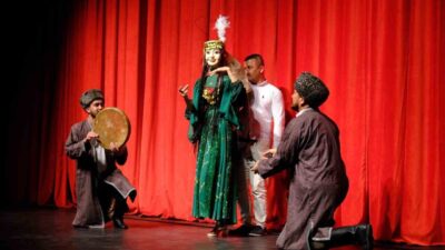 Büyükçekmece’de Uluslararası İstanbul Büyükçekmece Kültür ve Sanat Festivali kapsamında, kukla