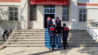Edirne’nin Uzunköprü ilçesinde, yasa dışı yollarla yurt dışına çıkmaya çalışırken
