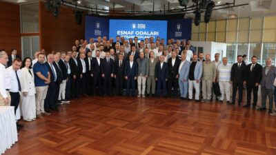 Bursa Büyükşehir Belediyesi Başkan Vekili Şahin Biba, Esnaf Odaları İstişare