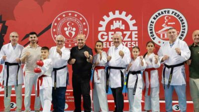 Gebze’de farklı ülkelerden sporcuların katılımıyla düzenlenen Uluslararası Gebze Grand Prix