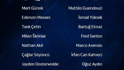 Fenerbahçe’nin, UEFA Şampiyonlar Ligi 2. eleme turu rövanşında yarın akşam