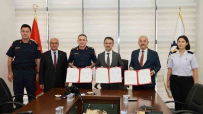 Gebze Belediyesi ile Jandarma Genel Komutanlığı arasında imzalanan iş birliği