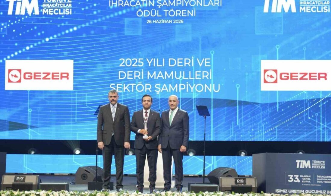 Gezer Ayakkabı’dan 60’tan fazla ülkeye 35 milyon dolar ihracat hedefi Türkiye ekonomisinin lokomotif kollarından deri ve deri mamulleri sektörü, küresel
