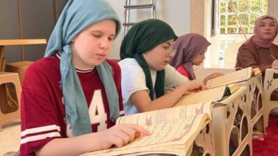 Tekirdağ’ın Hayrabolu ilçesinde düzenlenen yaz Kur’an-ı Kerim kurslarına bu yıl