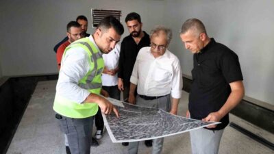 Kocaeli Büyükşehir Belediyesi Genel Sekreteri Hayri Baraçlı, Gebze’de yapımı devam
