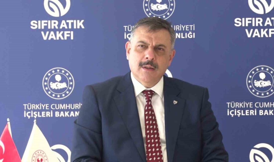 İçişleri Bakanı Mustafa Çiftçi, “Sıfır atık konusunda Sıfır Atık Vakfımızla