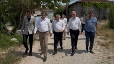 Yaz mevsimiyle birlikte kırsal mahallelerde üst yapı çalışmalarına hız veren