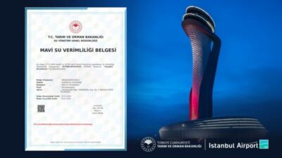 İGA İstanbul Havalimanı, Tarım ve Orman Bakanlığı'nın Su Verimliliği Yönetmeliği