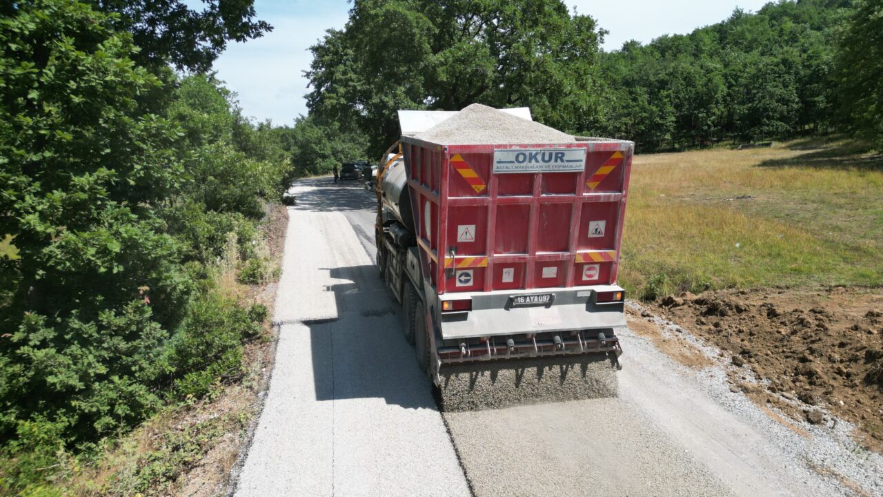 İznik'te yollar yenileniyor 2 Bülten Medya -