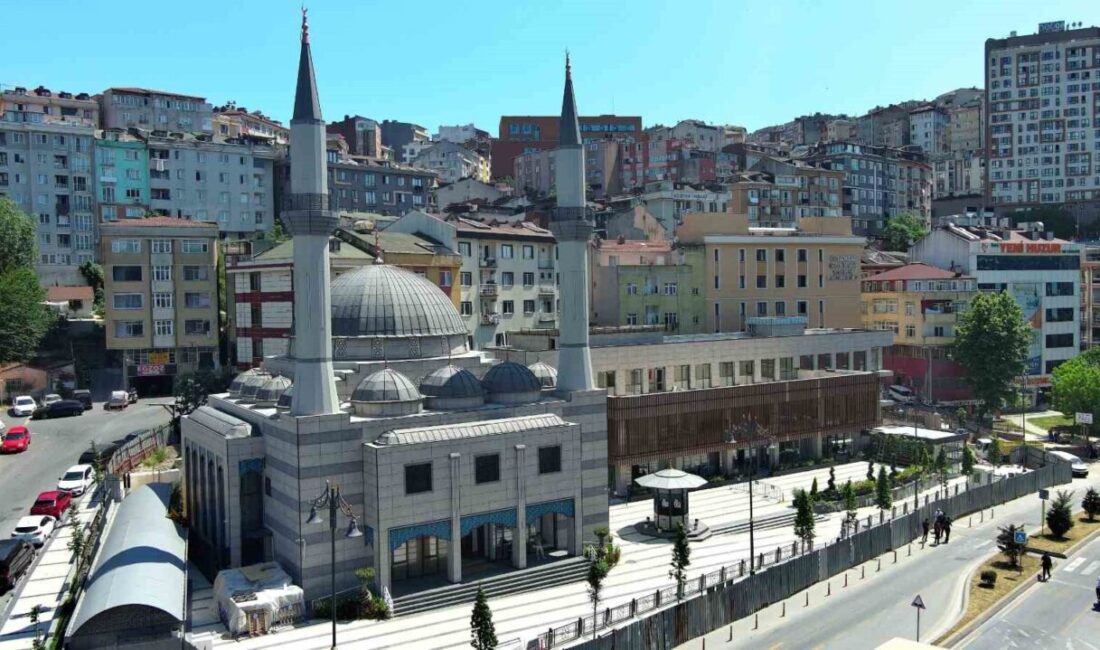 Kağıthane’de Ayazma Camii ve Külliyesi açılış için gün sayıyor Kağıthane Belediyesi ile Kağıthane İlçe Müftülüğü iş birliğinde yapımı sürdürülen