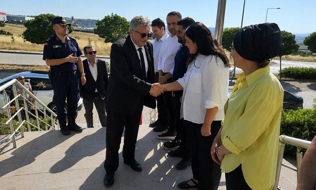Bozüyük Kaymakamı Dr. Ahmet Naci Helvacı, Bozüyük Organize Sanayi Bölgesi’nde