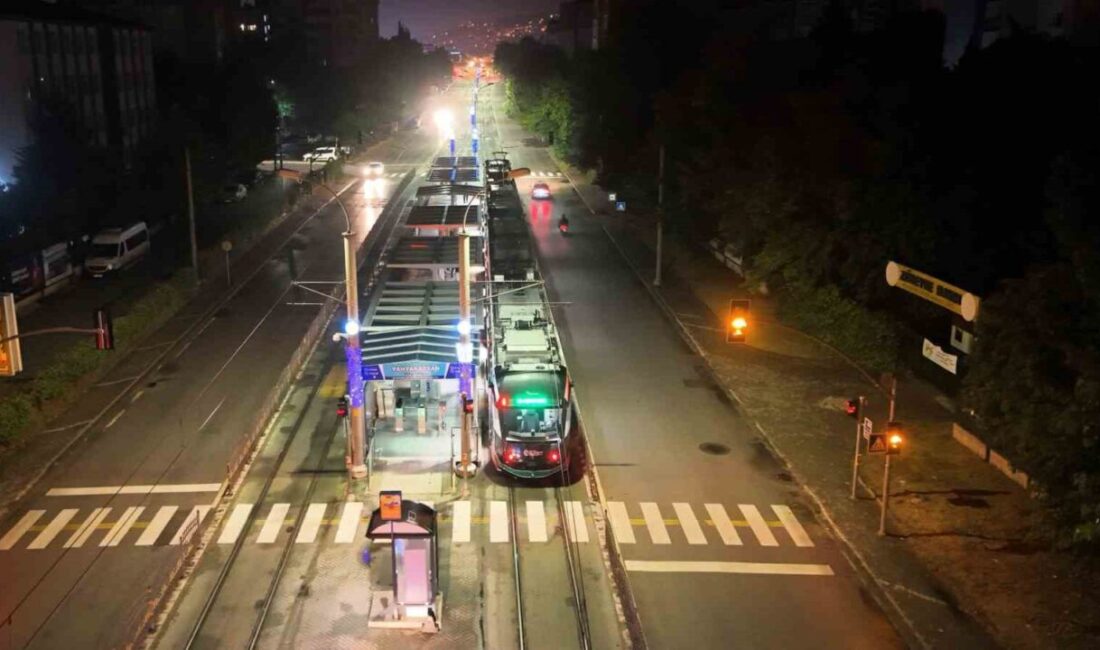 Kocaeli’de kent içi toplu ulaşımı rahatlatmak amacıyla Akçaray Tramvay Hattı’nda