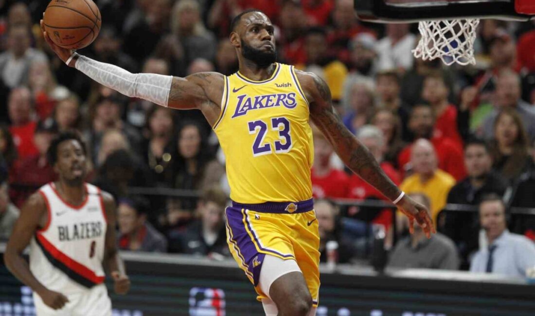 NBA efsanesi LeBron James, kariyerinde yeni bir sayfa açtı. 41