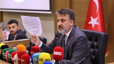 Bursa Büyükşehir Belediye Meclisi'nde konuşan Başkan Vekili Şahin Biba, son