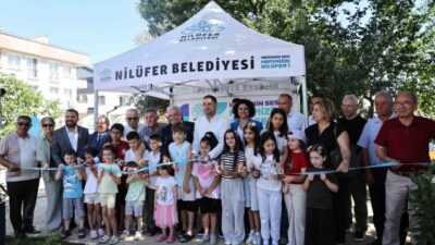 Nilüfer Belediyesi, Çalı Mahallesi’nde 3 bin 424 metrekare alan üzerine