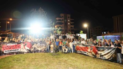 Bursa’nın Nilüfer ilçesinde akademik odalar, sivil toplum kuruluşları ve vatandaşlar