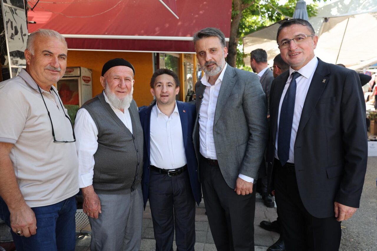 Bursa Büyükşehir Belediye Başkan Vekili Şahin Biba, Orhaneli'nde belediye yöneticileri,