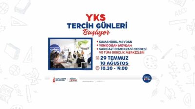 Sancaktepe Belediyesi, Yükseköğretim Kurumları Sınavı (YKS) sonuçlarının açıklanmasının ardından öğrenciler
