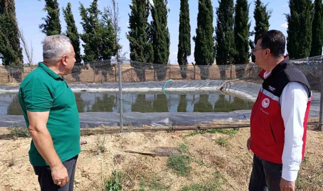 Tekirdağ İl Tarım ve Orman Müdürü Mehmet Aksoy, Marmaraereğlisi’nde sıfır