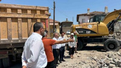 Balıkesir Sındırgı’da geçtiğimiz yıl meydana gelen depremlerde zarar gören camiler