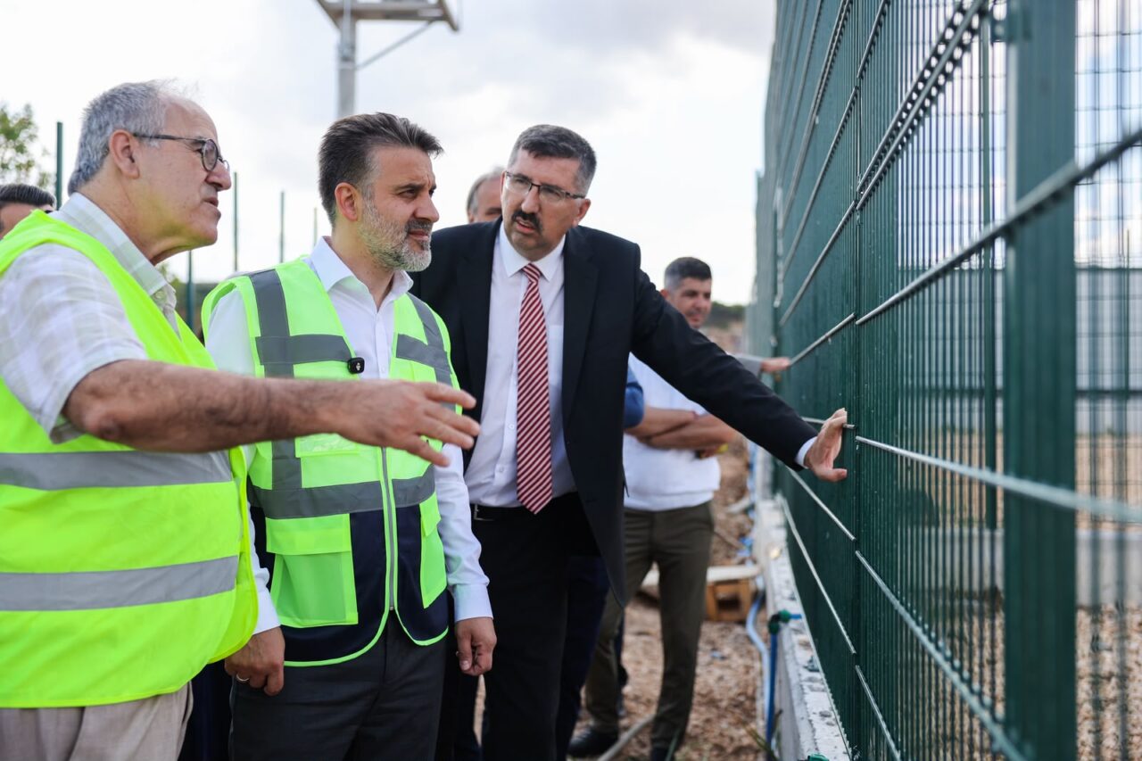 Bursa Büyükşehir Belediyesi Başkan Vekili Şahin Biba, Nilüfer de yapımına