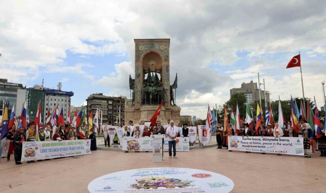 Taksim Meydanı’nda görsel şölen Büyükçekmece Belediyesi tarafından gerçekleştirilecek olan 27. Uluslararası İstanbul Büyükçekmece Kültür