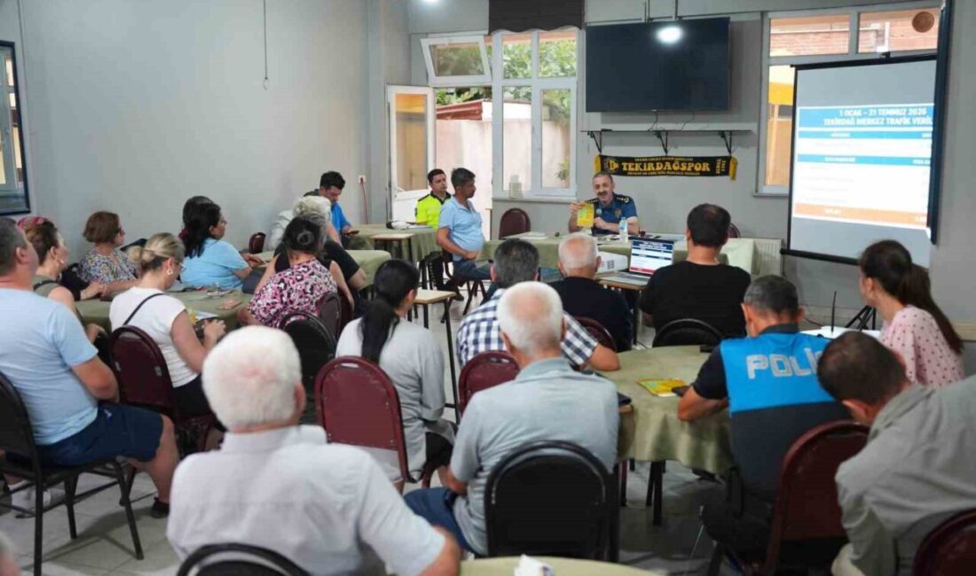 Tekirdağ Emniyeti Aydoğdu Mahallesi’nde vatandaşlarla buluştu Tekirdağ İl Emniyet Müdürlüğü, vatandaşların huzur ve güvenliğini sağlamak amacıyla