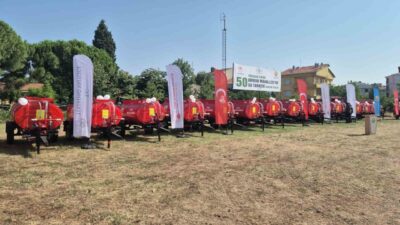 Tekirdağ’da orman yangınlarına karşı ilk müdahale kapasitesini güçlendirmek amacıyla 50
