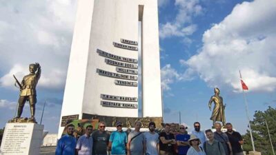 Bursa Bölgesel Turist Rehberleri Odasına kayıtlı üyeler Bilecik’in tarihi yerlerini