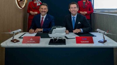 Türk Hava Yolları, Canadian Aviation Electronics (CAE) ile Farnborough Havacılık