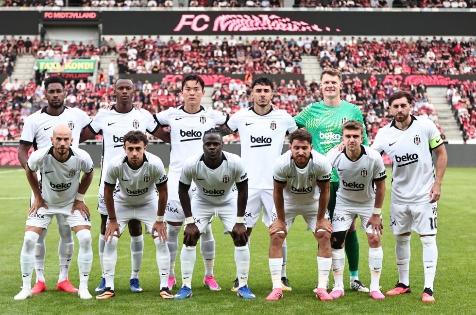 UEFA Avrupa Ligi: Midtjylland: 0 – Beşiktaş: 0 (İlk yarı) Beşiktaş, UEFA Avrupa Ligi 2. eleme turu rövanş maçında deplasmanda