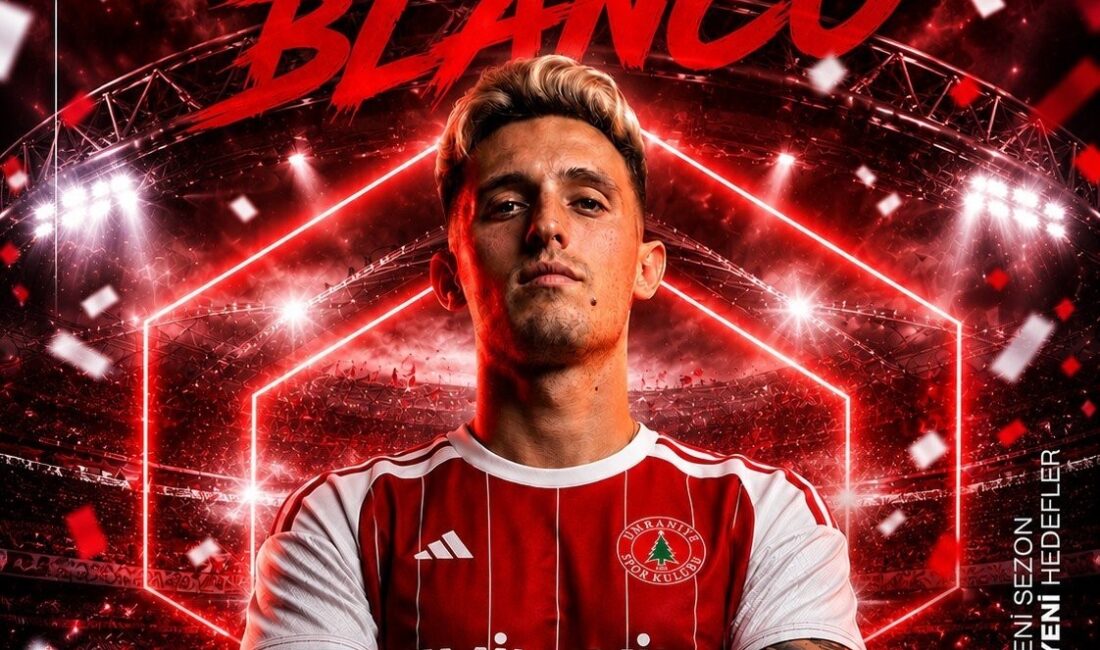 Ümraniyespor, Alex Blanco’yu kadrosuna kattı Trendyol 1. Lig ekiplerinden Ümraniyespor, İspanyol futbolcu Alex Blanco’yu kadrosuna
