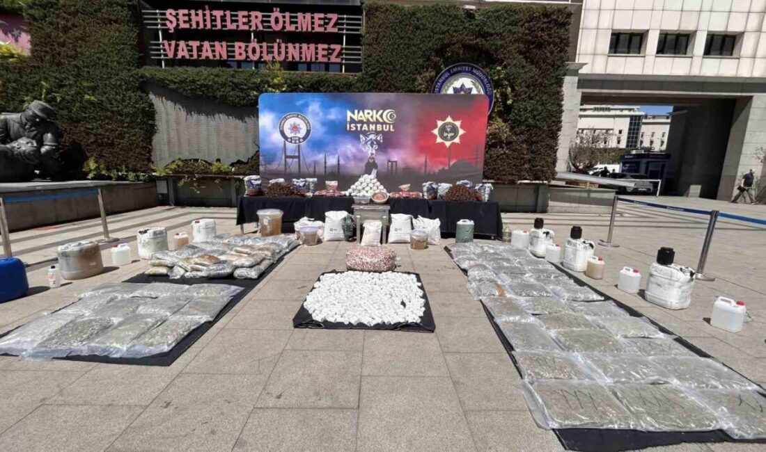 İstanbul ve 12 ilde, son 25 günde düzenlenen operasyonlarda ele
