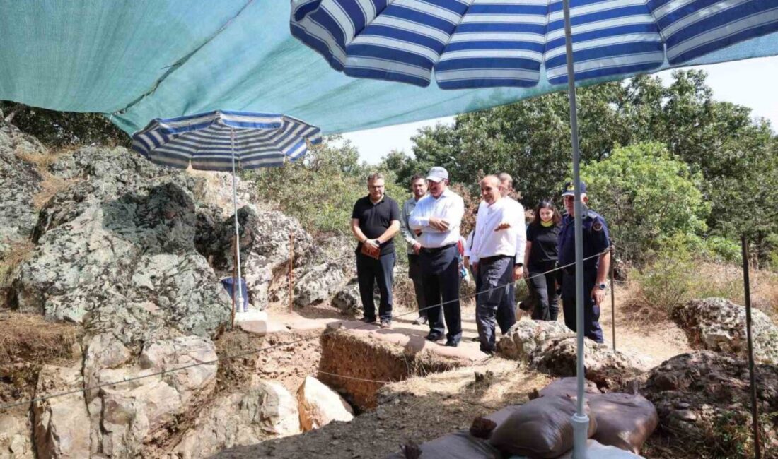Çanakkale Valisi Doç. Dr. Ömer Toraman, Çan ilçesinde bulunan Paleolitik