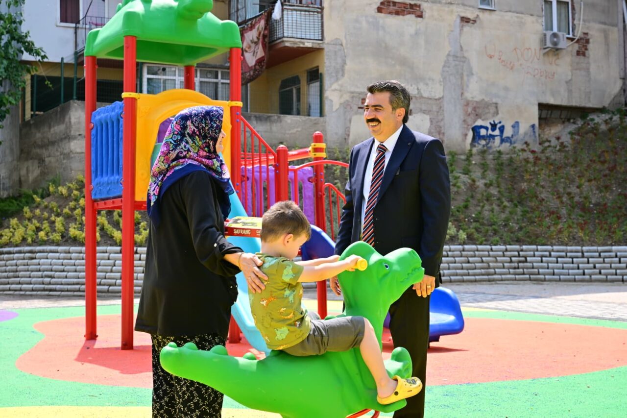 Yıldırım'da parklar baştan sona yenileniyor! 1 Bülten Medya -
