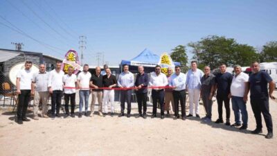 Yenişehir Organize Sanayi Bölgesi Taşıma Kooperatifi yeni yerinin açılışını gerçekleştirdi.