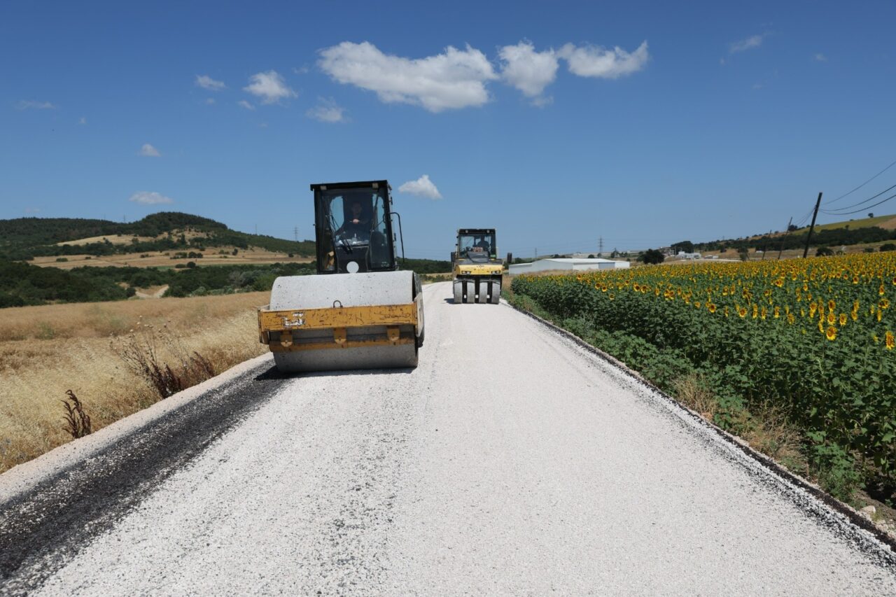 Yol baştan sona yenileniyor 2 Bülten Medya -