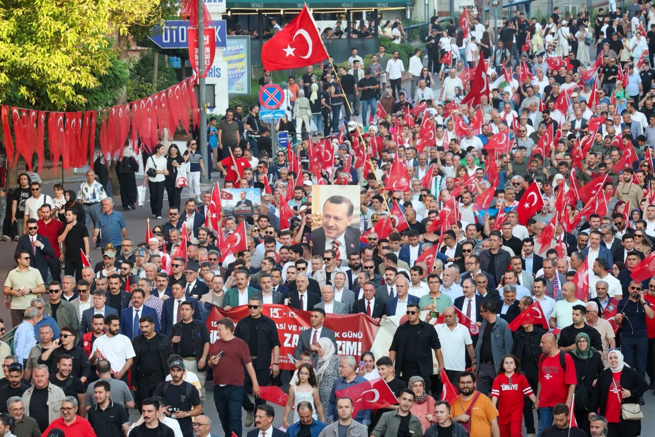 Bursa Büyükşehir Belediyesi Başkan Vekili Şahin Biba, 15 Temmuz Demokrasi
