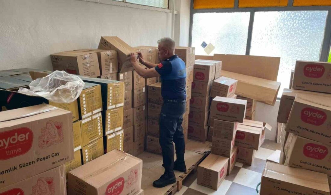 Zabıta ekipleri son kullanım tarihi geçen 768 kilogram poşet çaya el koydu Bilecik Belediyesi Zabıta Müdürlüğü ekipleri, yaptıkları denetimlerde son tüketim tarihi