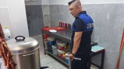 İnegöl Belediyesi Zabıta Müdürlüğü ekipleri, rutin denetim faaliyetleri kapsamında döner