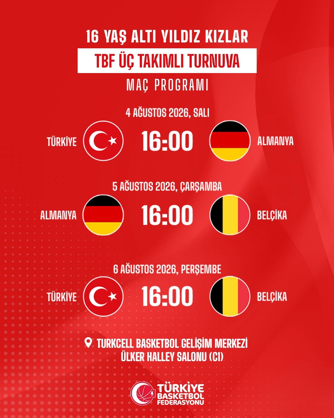 FIBA 16 Yaş Altı Kızlar Avrupa Şampiyonası hazırlıklarını sürdüren 16