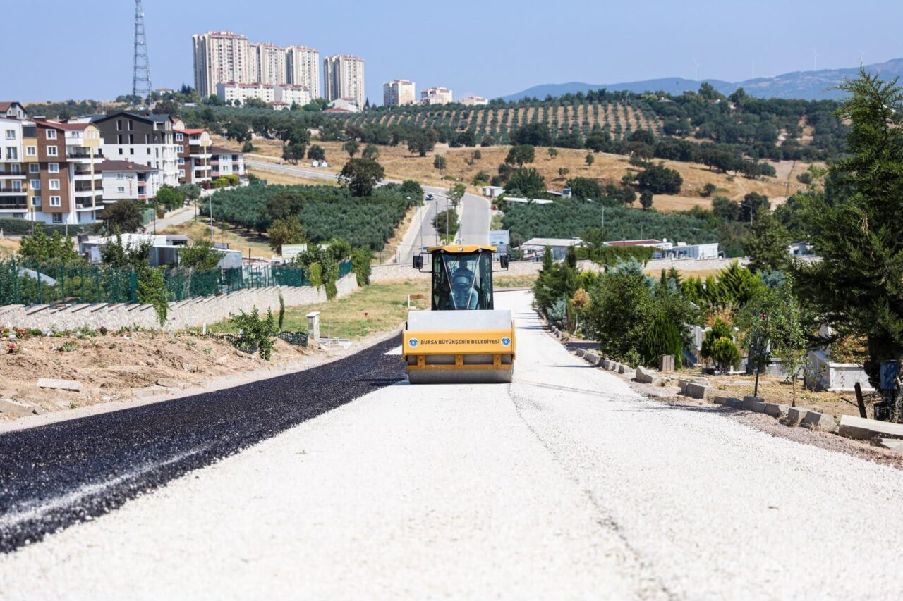Bursa Büyükşehir Belediyesi, Hamitler, Hasköy ve Erdoğanköy mezarlıklarında ulaşımı kolaylaştırmak